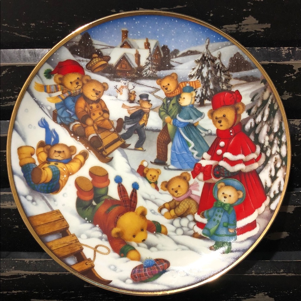 FRANKLIN MINT Carol Lawson Ltd Ed Collector Plate